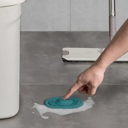 Sleek Silicone Shower Drain Cover & Hair Trap
