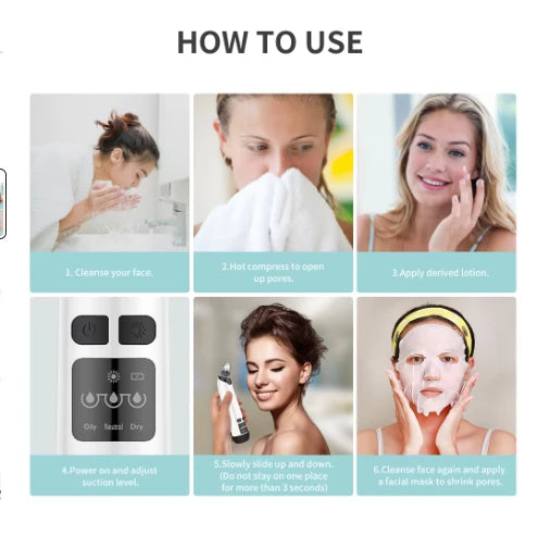 Pore Cleansing Vacuum Tool