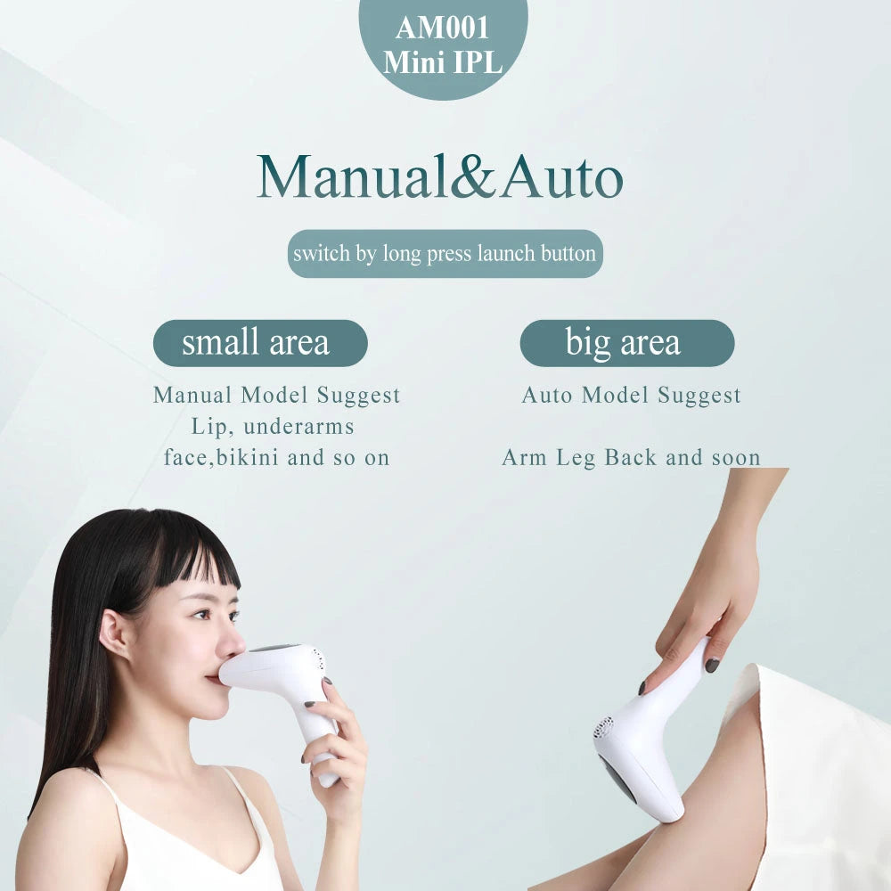 Painless IPL Hair Removal Device