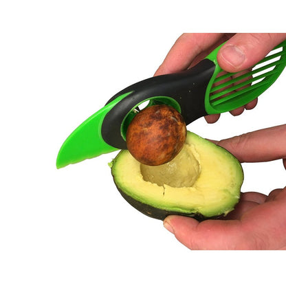 Avocado Splitter, Pitter, and Slicer Tool