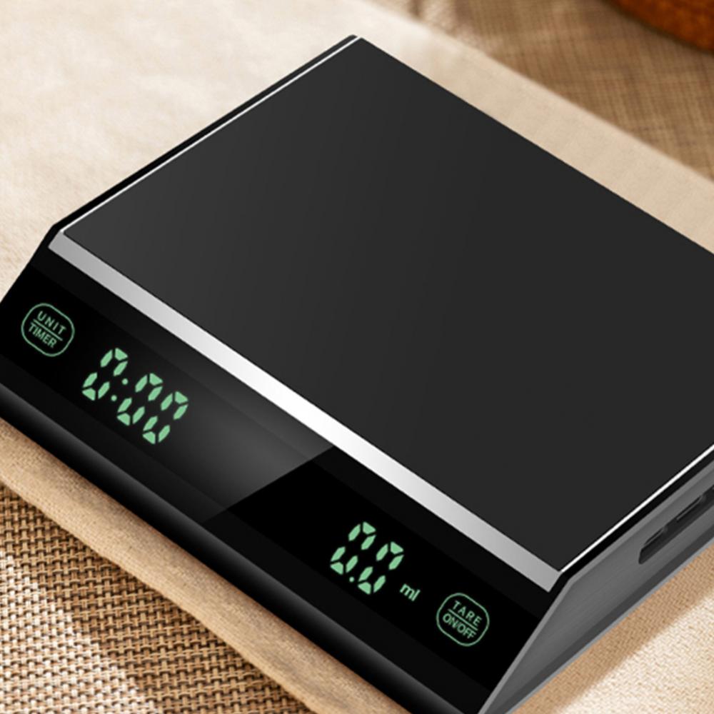 Rechargeable LCD Digital Kitchen Coffee Scale