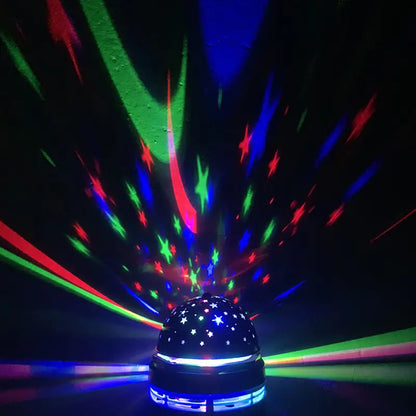 Compact Galaxy Star Projector Light