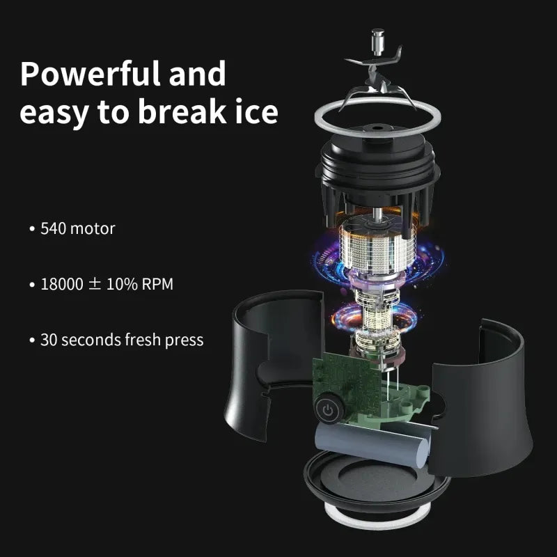 Rechargeable Mobile Blender 600ML