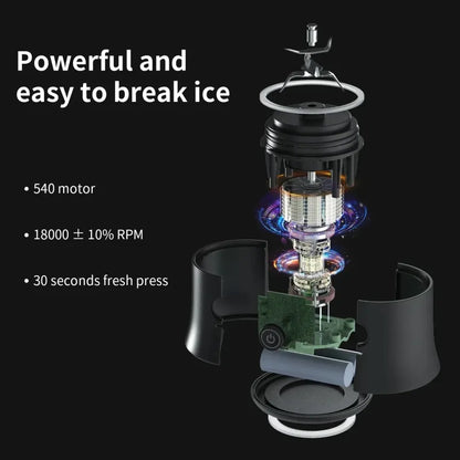 Rechargeable Mobile Blender 600ML