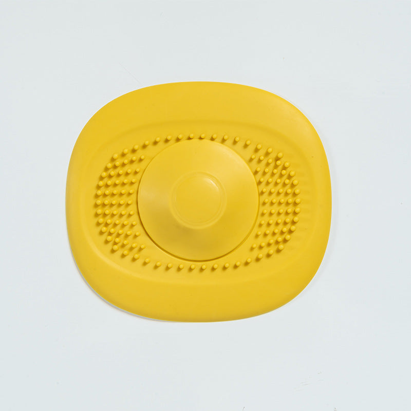 Sleek Silicone Shower Drain Cover & Hair Trap