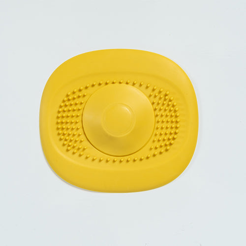 Sleek Silicone Shower Drain Cover & Hair Trap