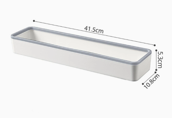 No-Drill needed Bathroom Wall Shelf