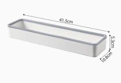 No-Drill needed Bathroom Wall Shelf