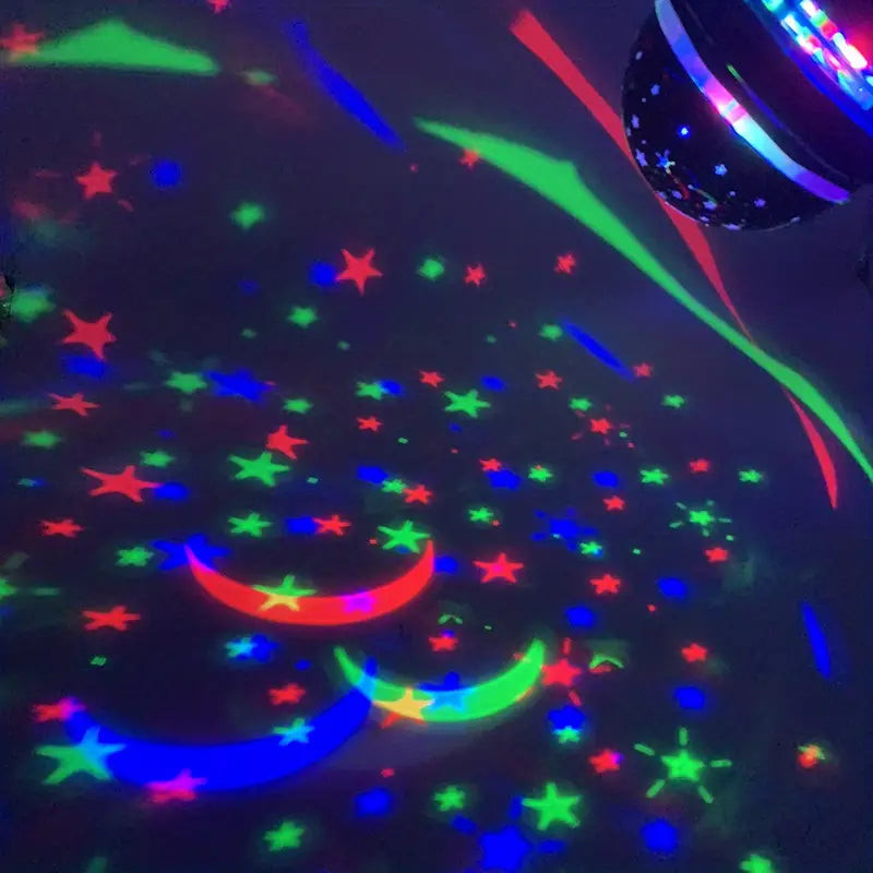 Compact Galaxy Star Projector Light