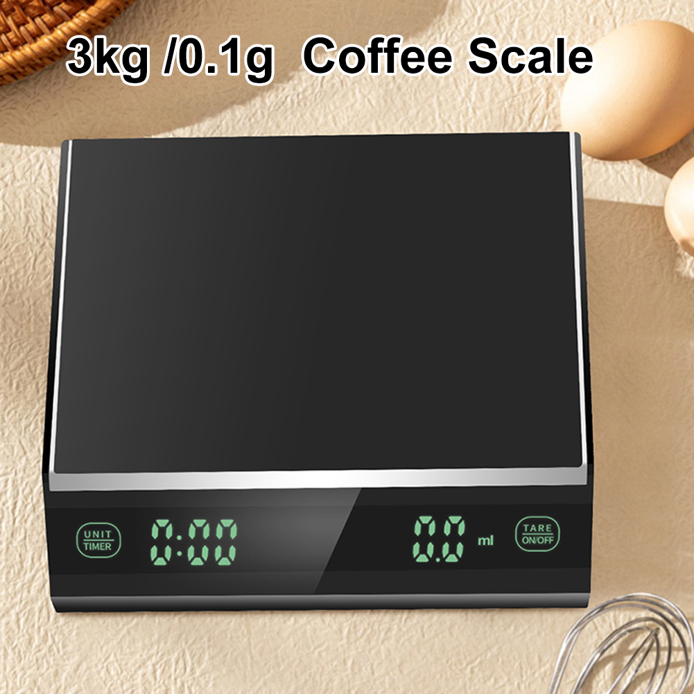 Rechargeable LCD Digital Kitchen Coffee Scale