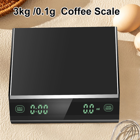 Rechargeable LCD Digital Kitchen Coffee Scale