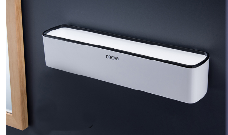 No-Drill needed Bathroom Wall Shelf